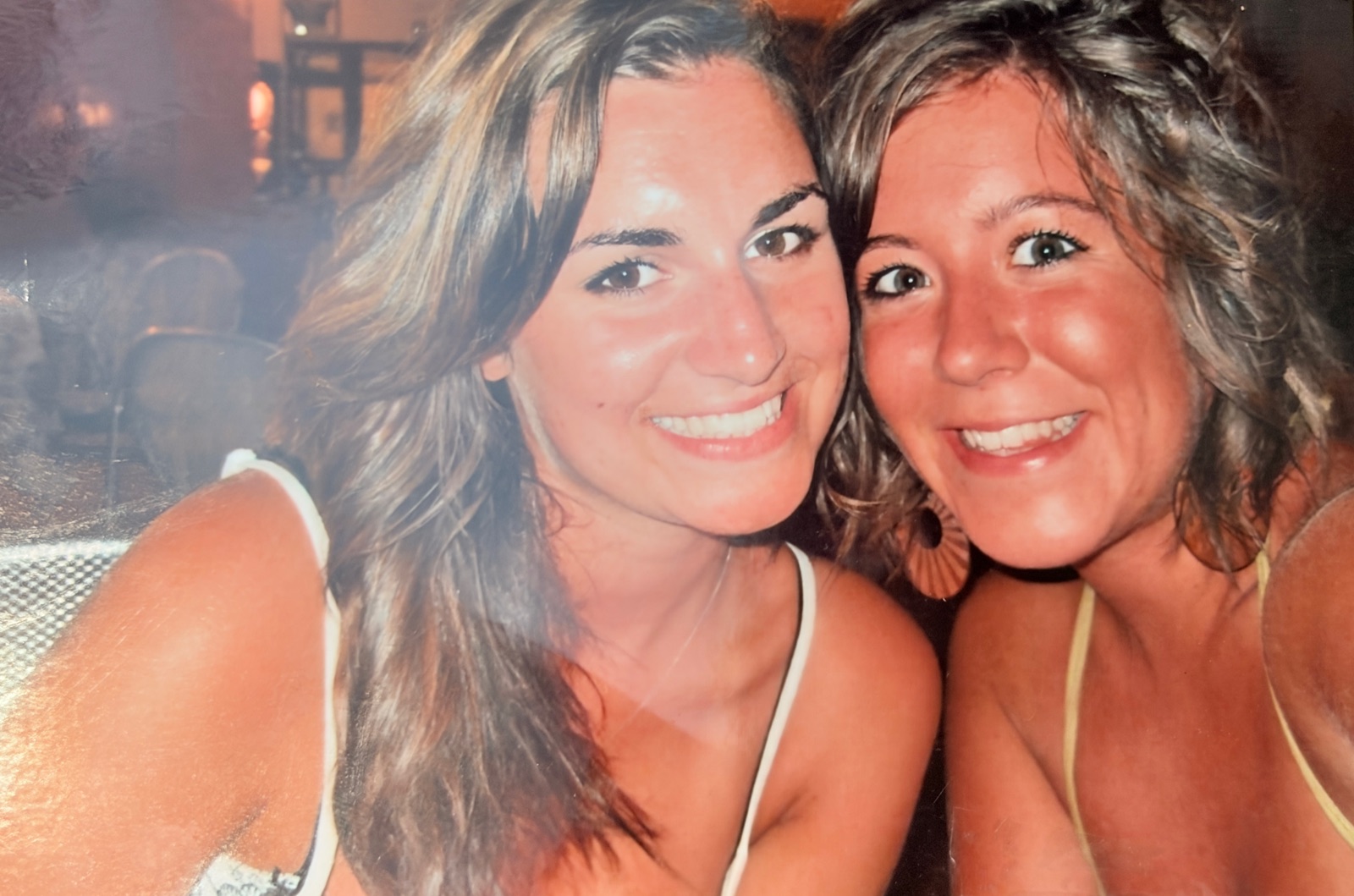 Kate and Lauren smiling together